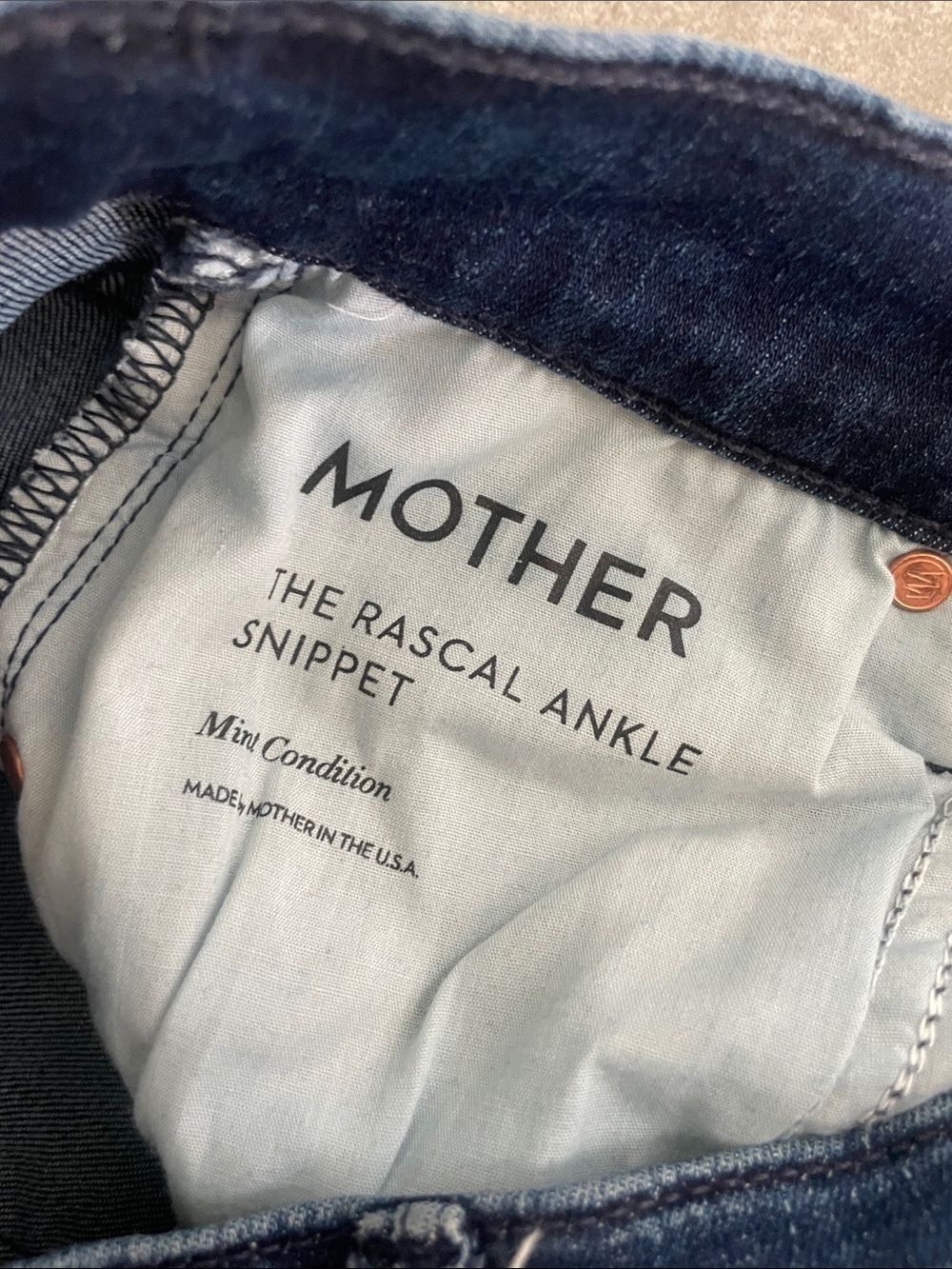 MOTHER Rascal Ankle Snippet - Picture 6 of 6